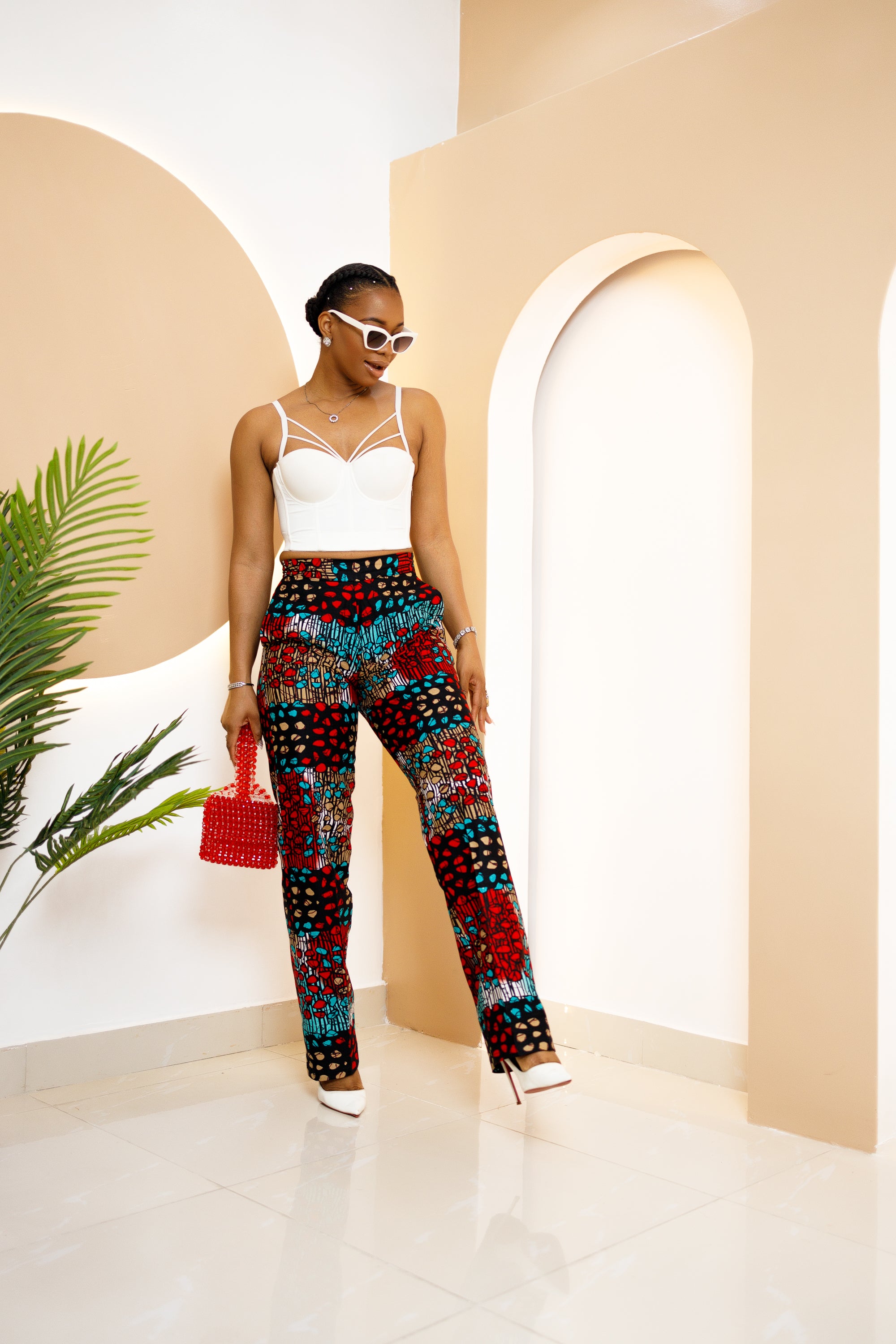 African print Olufemi Pant