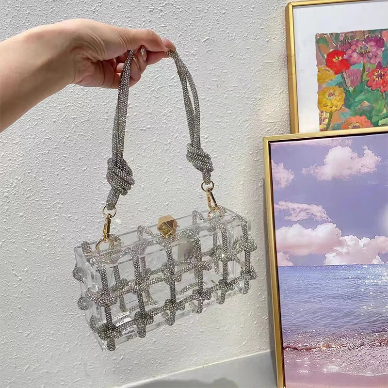 Crystal Clutch Bag ZSDJB 982A 20cm