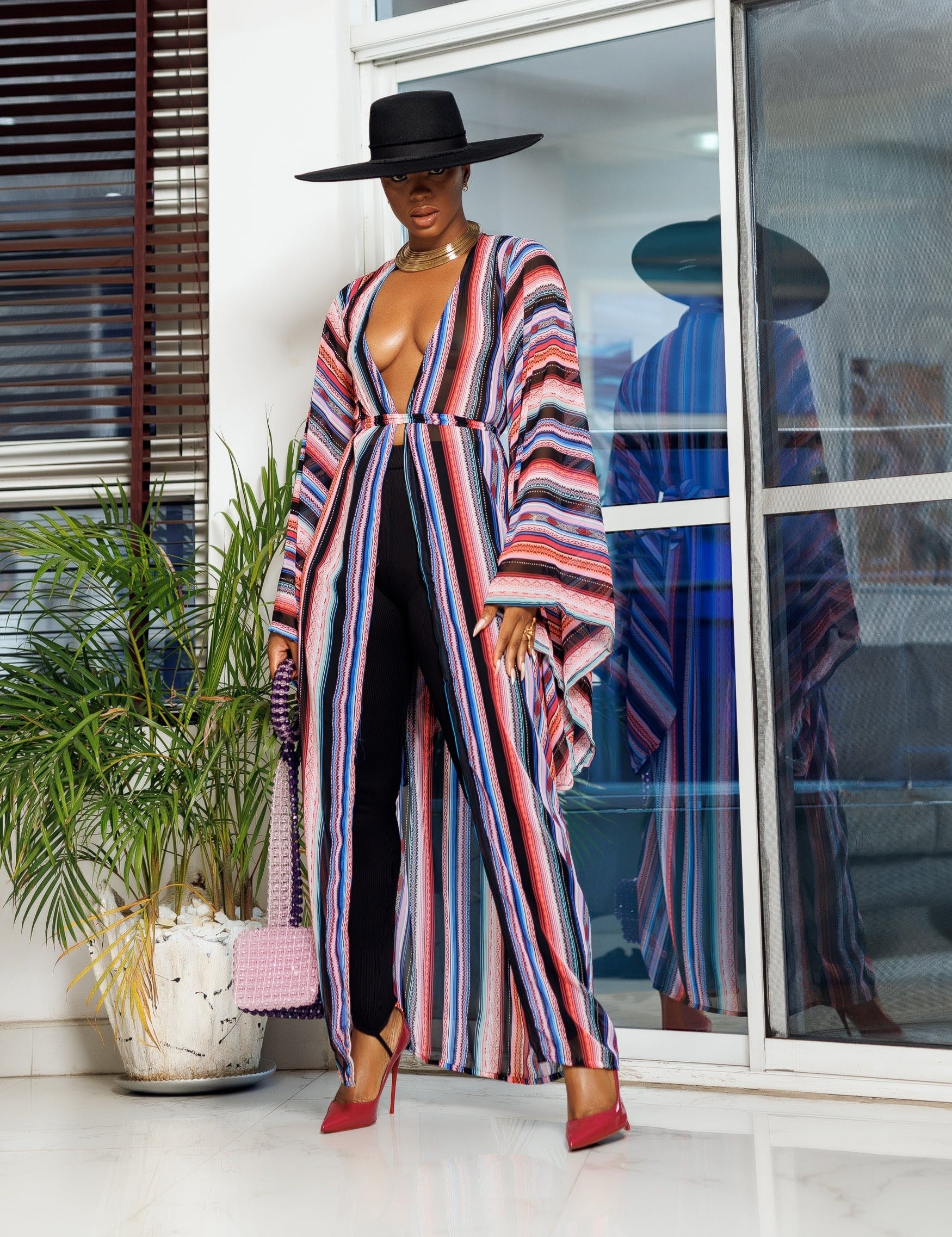 Kachi African Print Dress main image 1