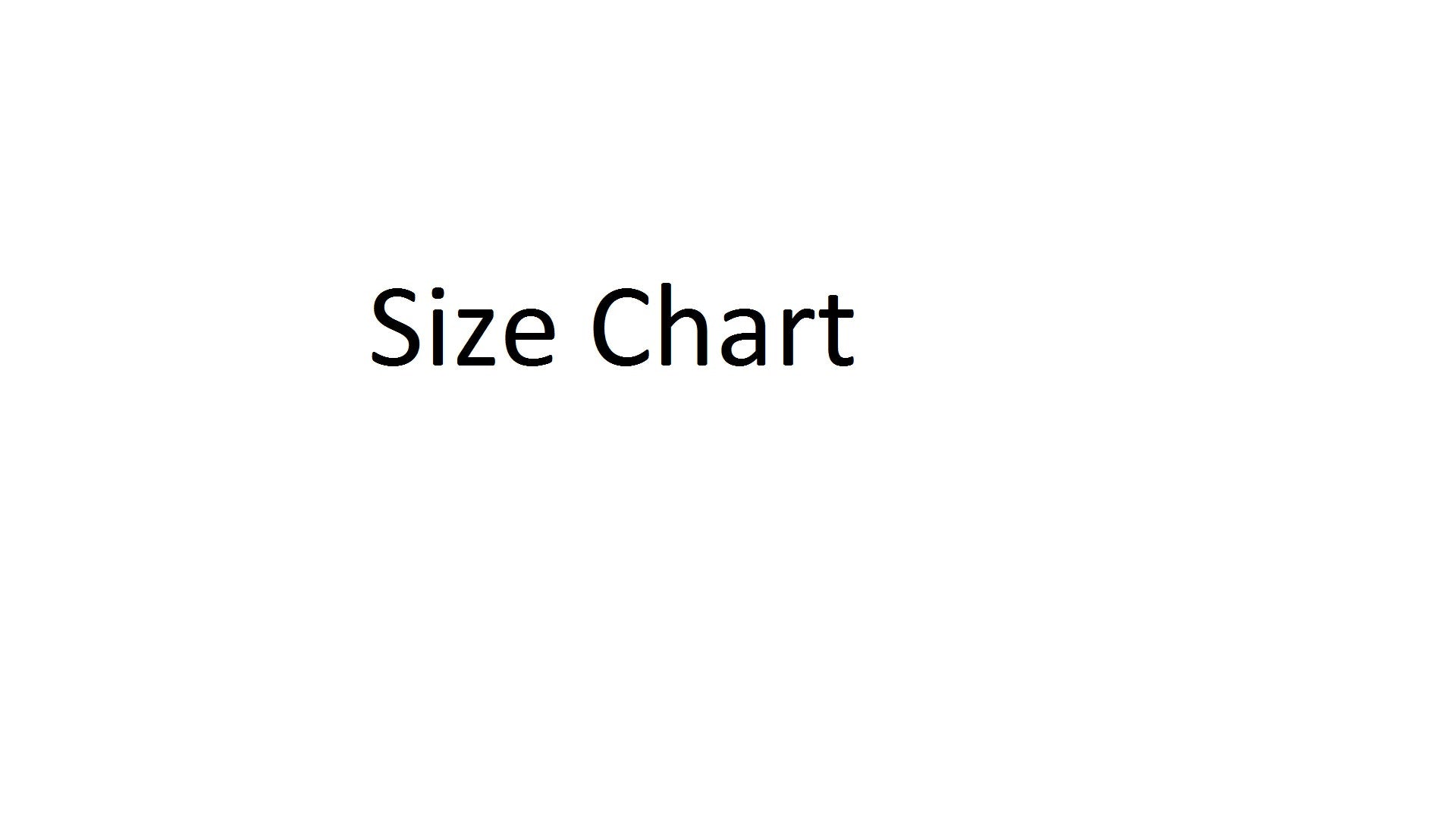 Size Chart – Obioma Fashion- Buy African Print