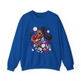 Retro Pop Art Portrait Sweatshirt