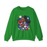 Retro Pop Art Portrait Sweatshirt