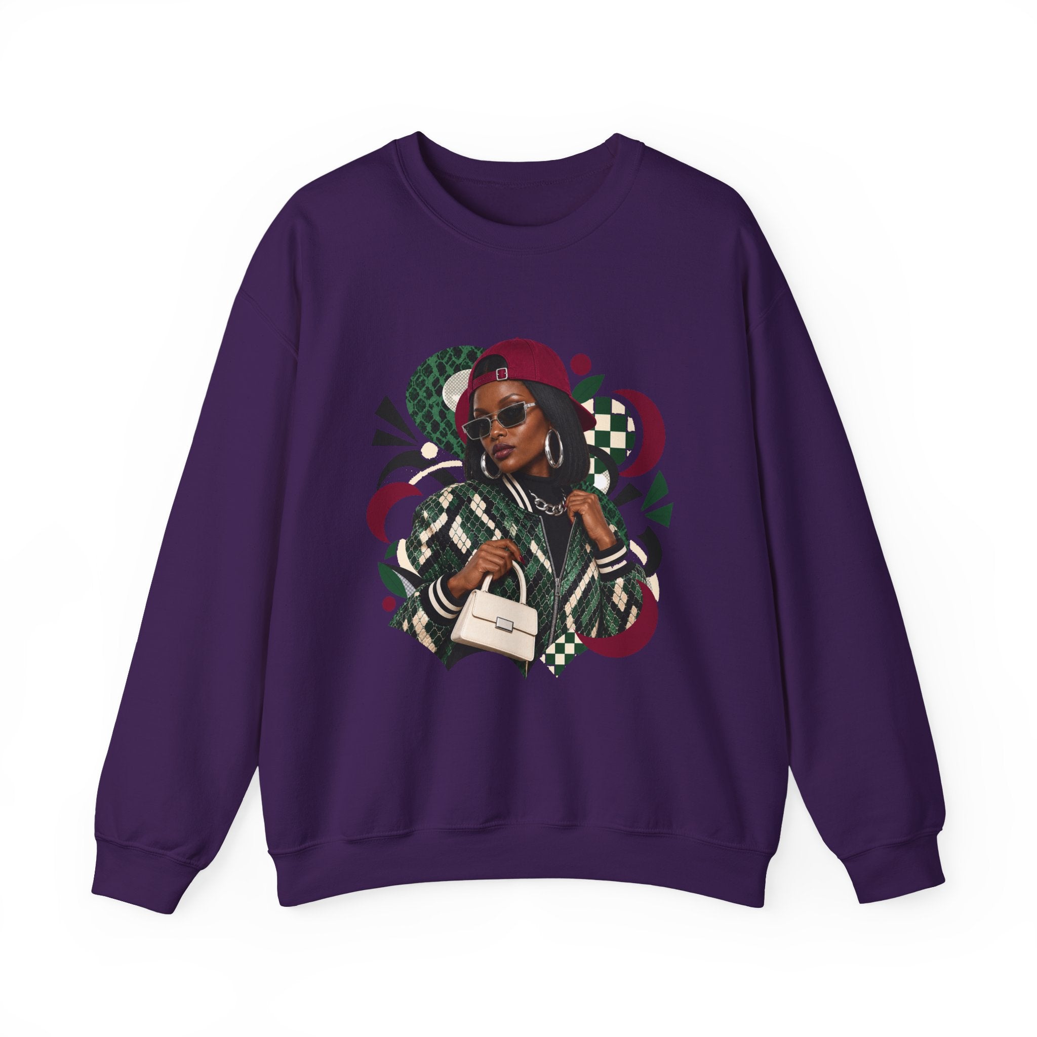 Emerald Snakeback Women's Graphic Sweatshirt