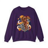Afro Chic Portrait Crewneck Sweatshirt