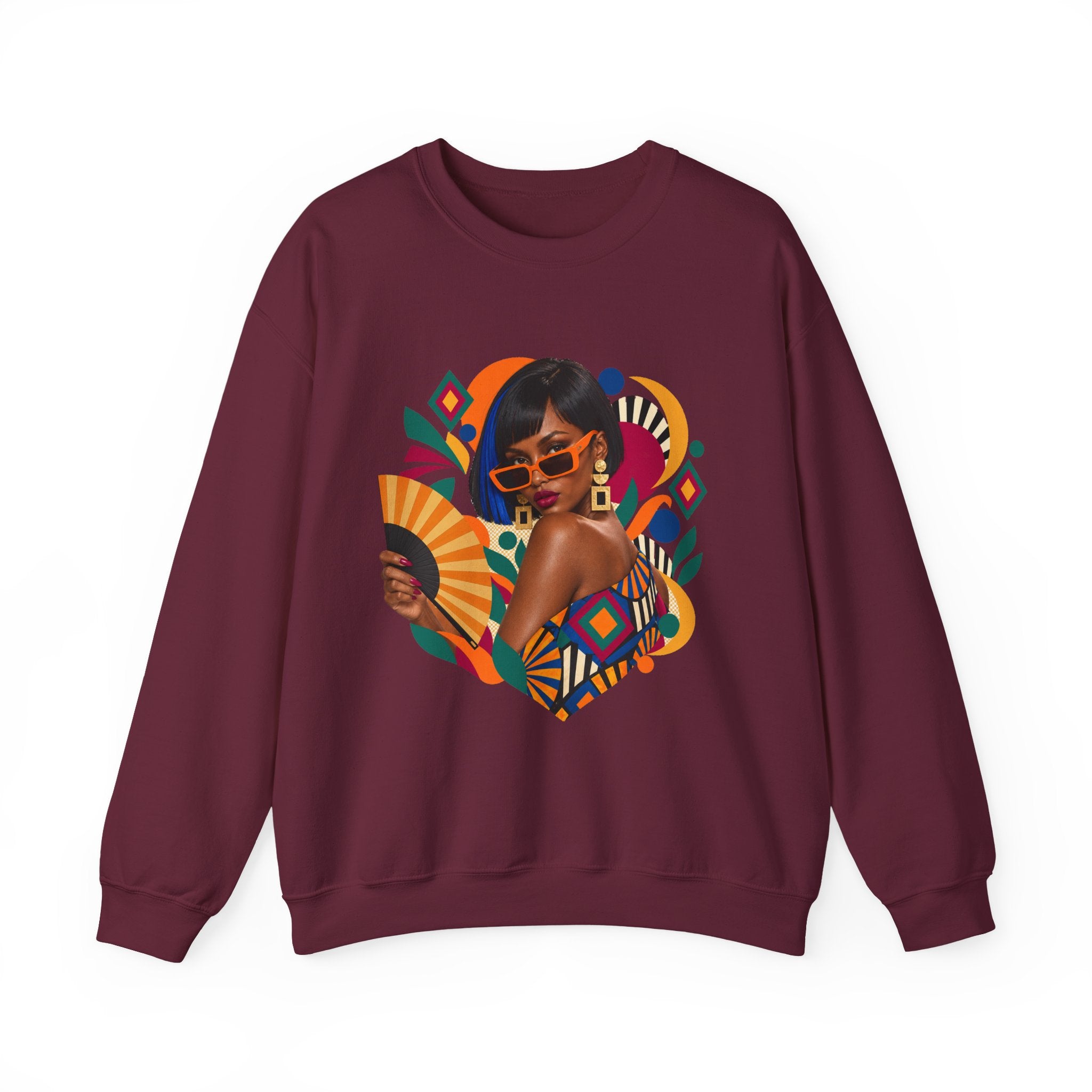 Jewel Wax Bob Women's Graphic Sweatshirt