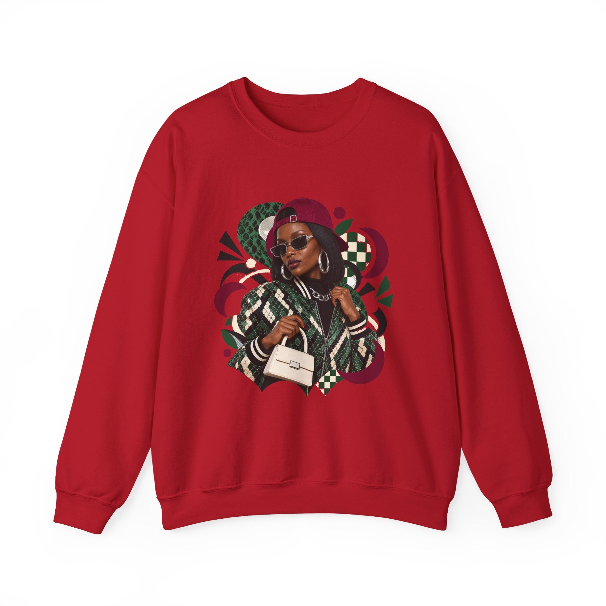 Emerald Snakeback Women's Graphic Sweatshirt