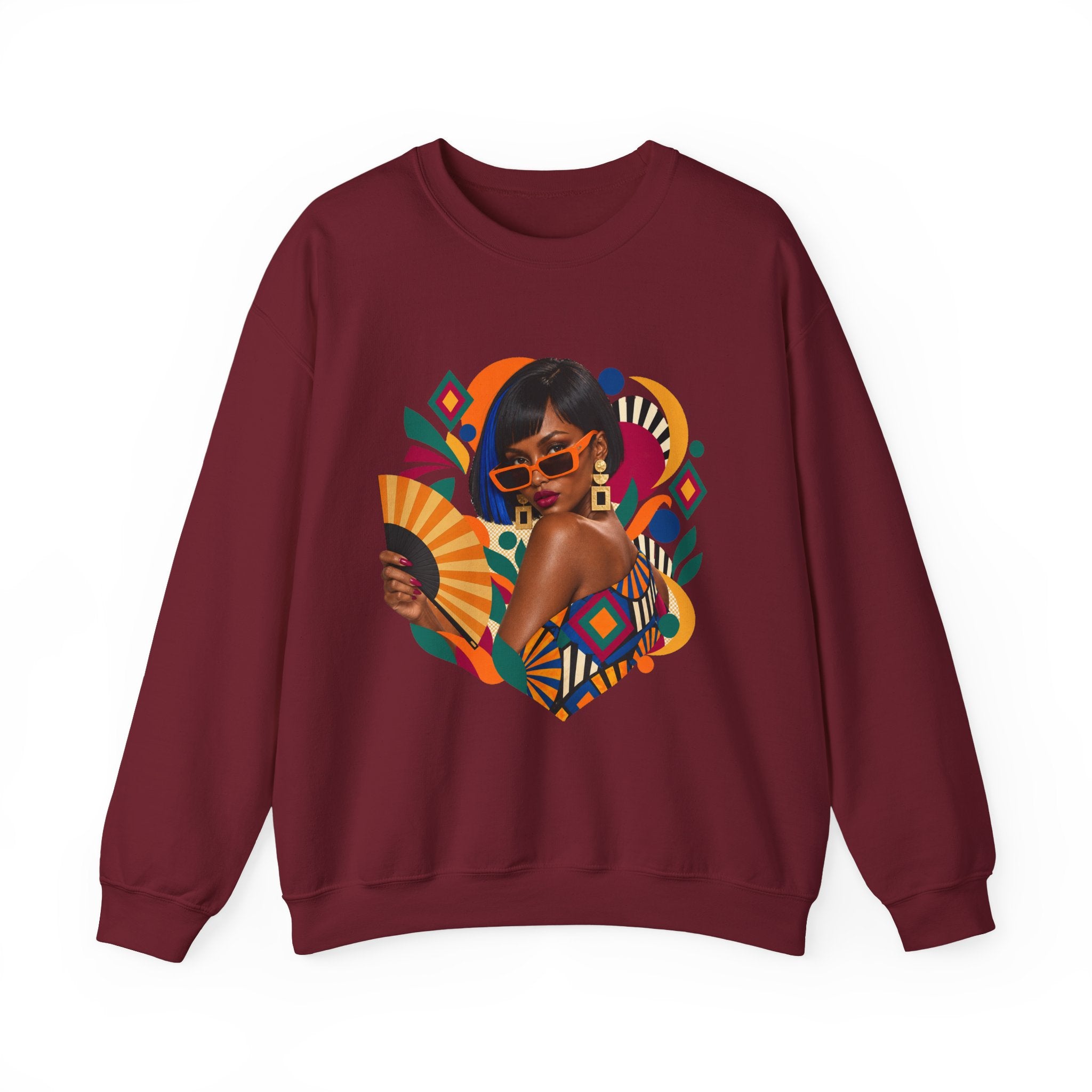 Jewel Wax Bob Women's Graphic Sweatshirt