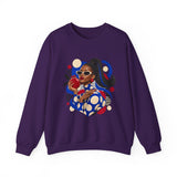 Retro Pop Art Portrait Sweatshirt