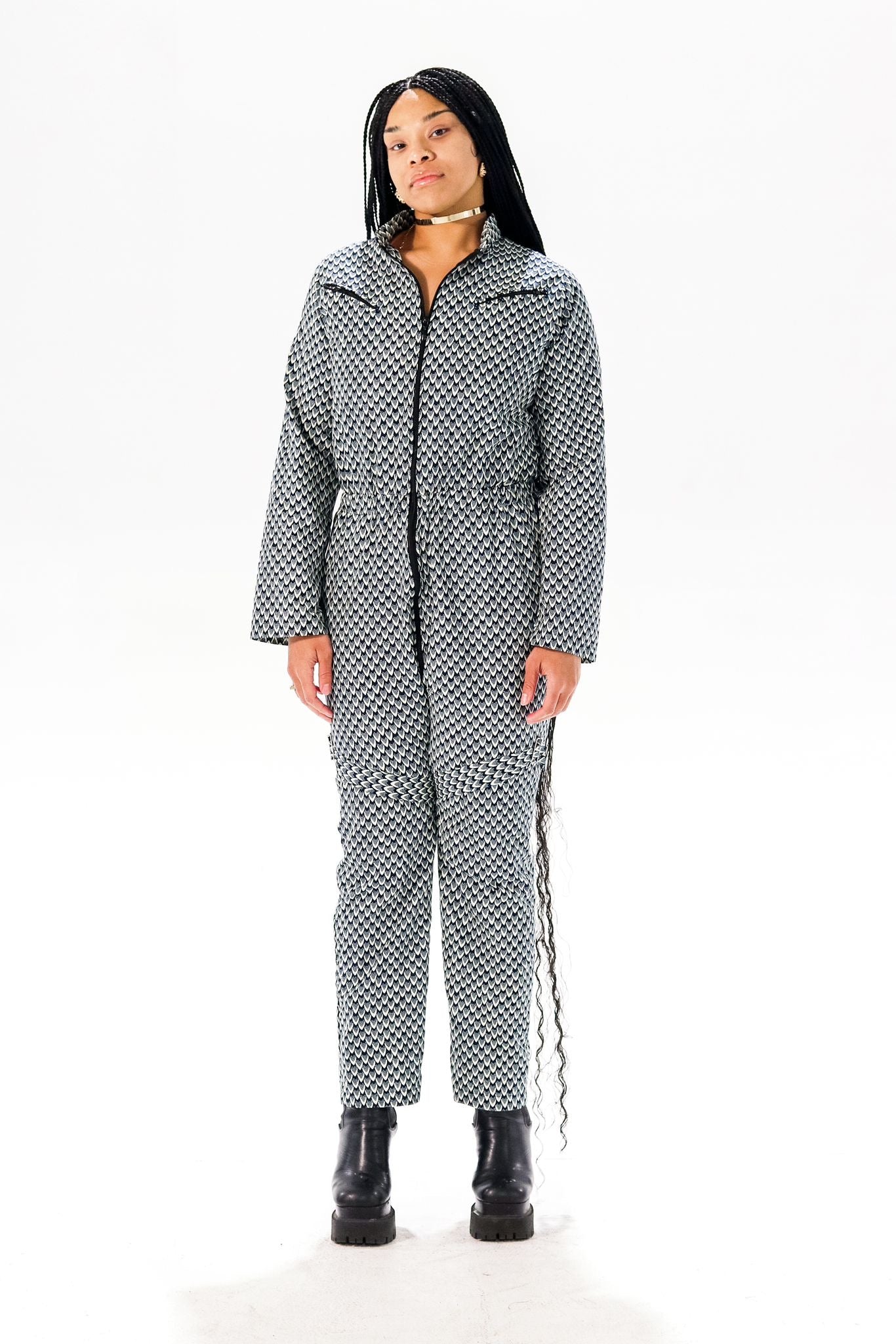 Oru Print Unisex Romper – Bold & Stylish