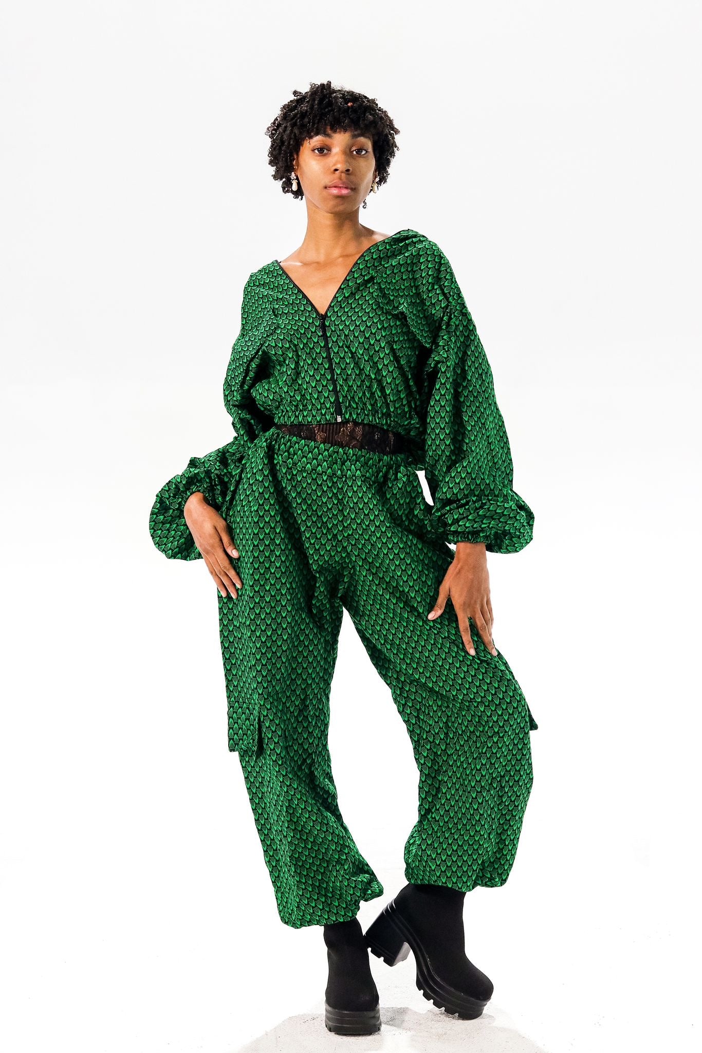Oru Print Unisex Romper – Bold & Stylish