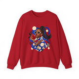 Retro Pop Art Portrait Sweatshirt