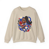 Retro Pop Art Portrait Sweatshirt