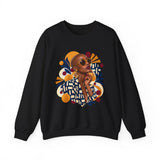 Afro Chic Portrait Crewneck Sweatshirt