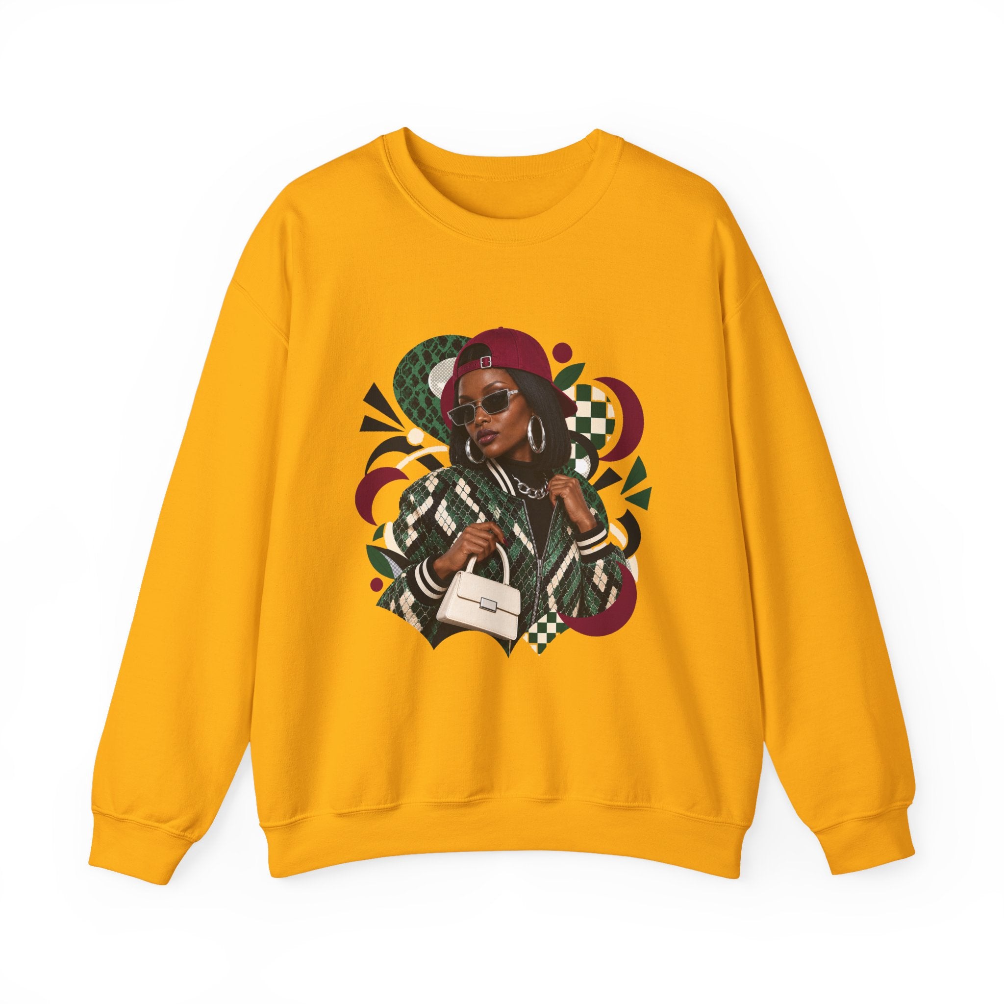 Emerald Snakeback Women's Graphic Sweatshirt
