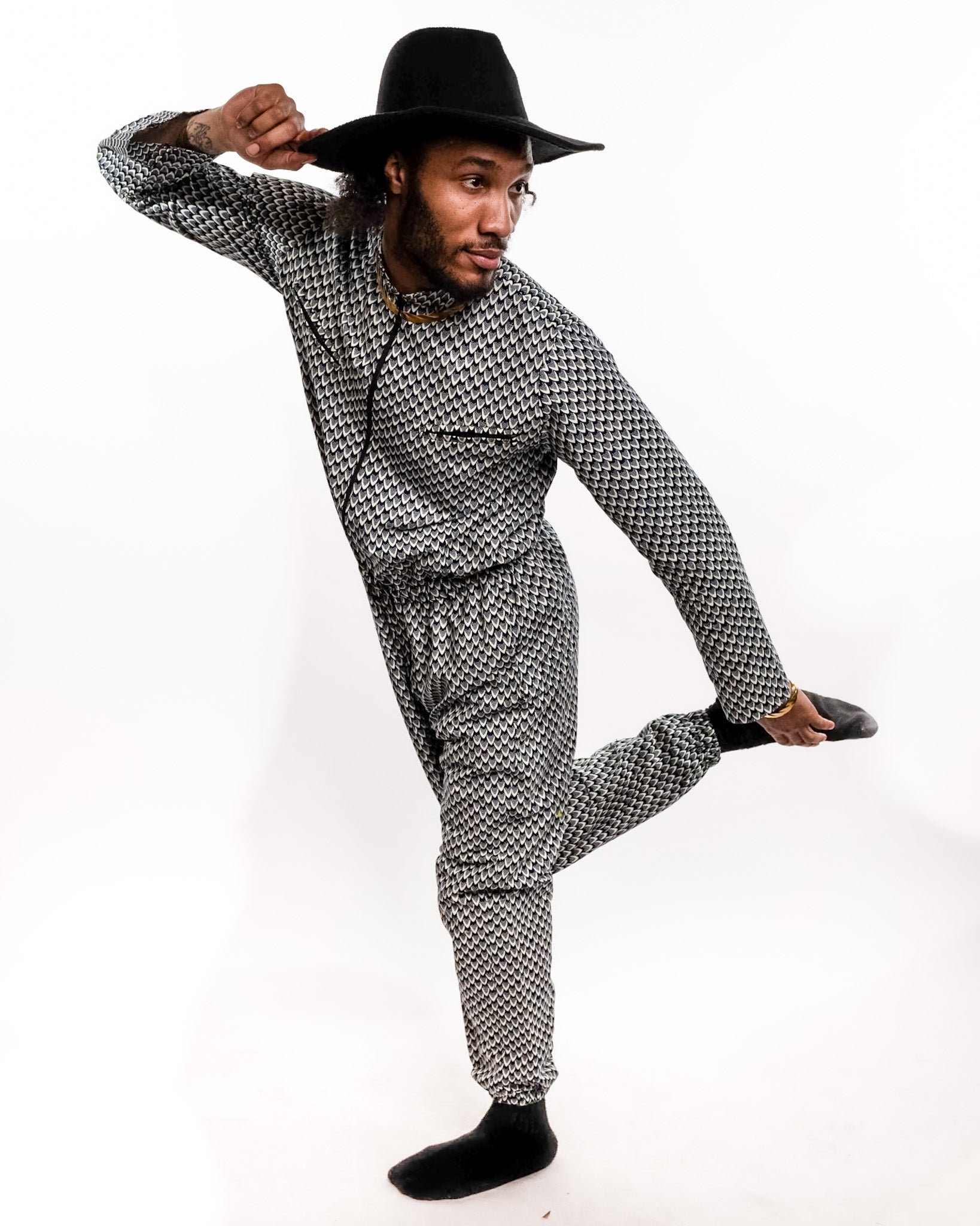 Oru Print Unisex Romper – Bold & Stylish