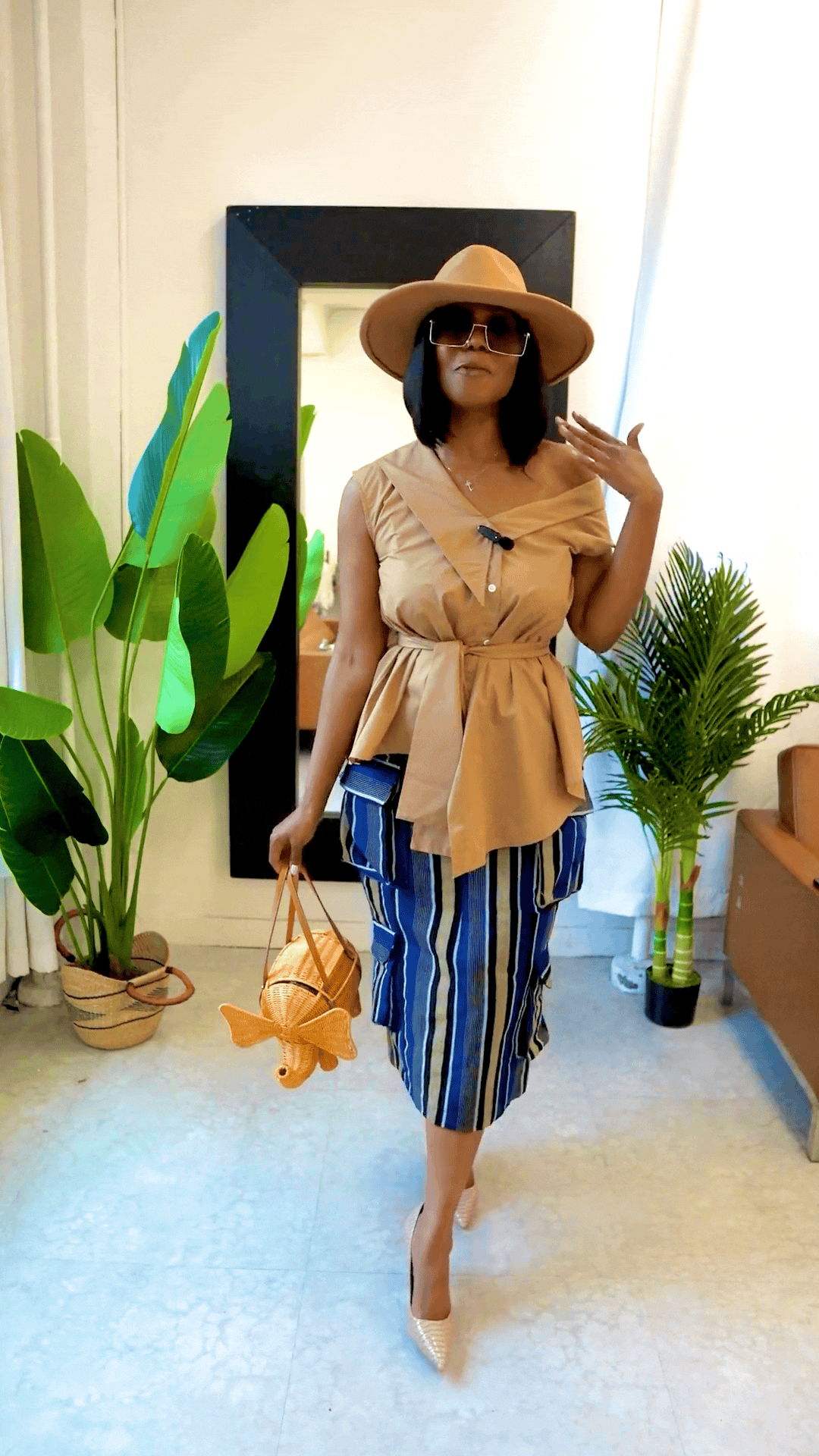 Okeokpa Asoke Skirt