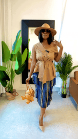 Okeokpa Asoke Skirt