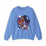 Retro Pop Art Portrait Sweatshirt