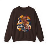 Afro Chic Portrait Crewneck Sweatshirt