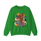 Afro Chic Portrait Crewneck Sweatshirt