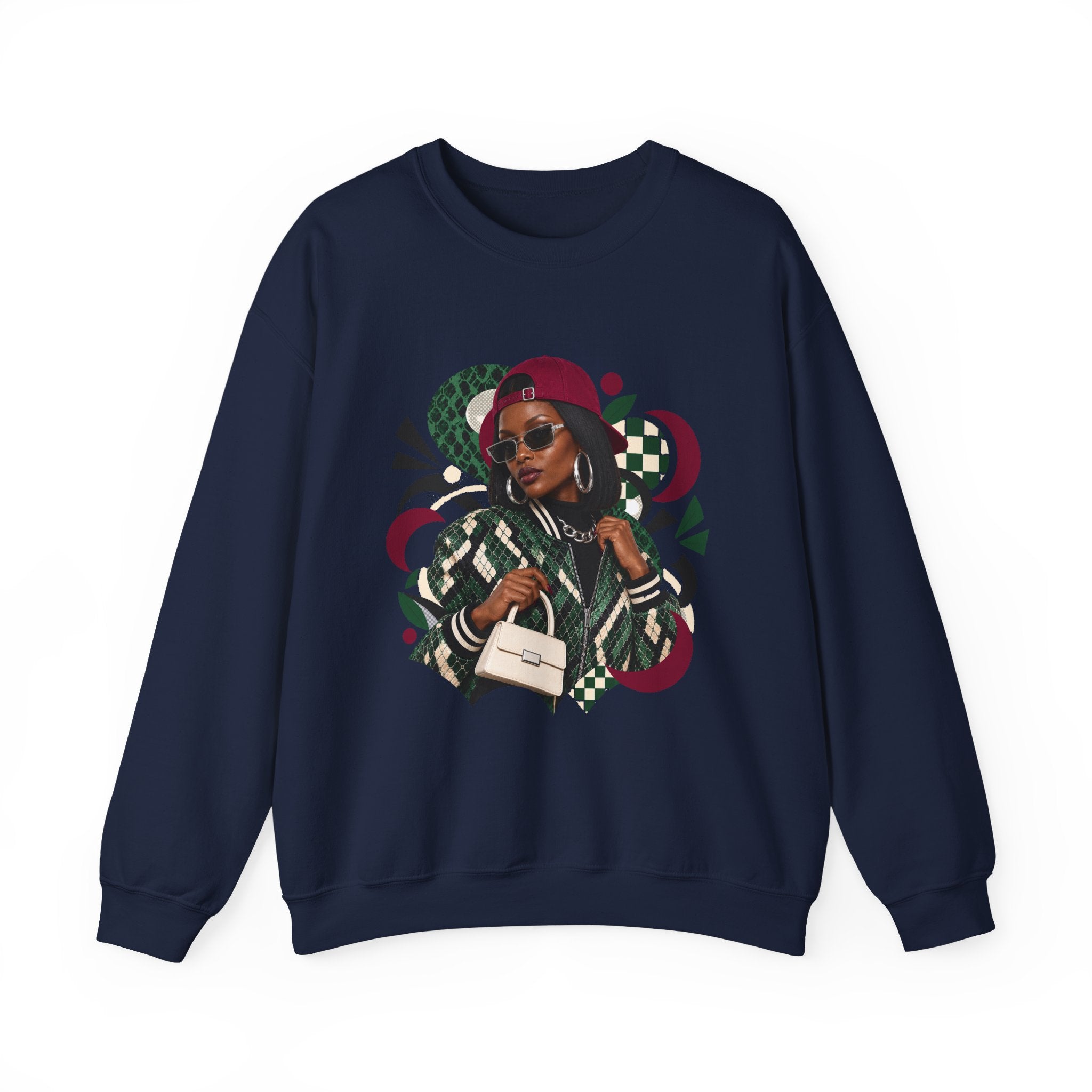 Emerald Snakeback Women's Graphic Sweatshirt