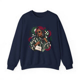 Emerald Snakeback Women's Graphic Sweatshirt