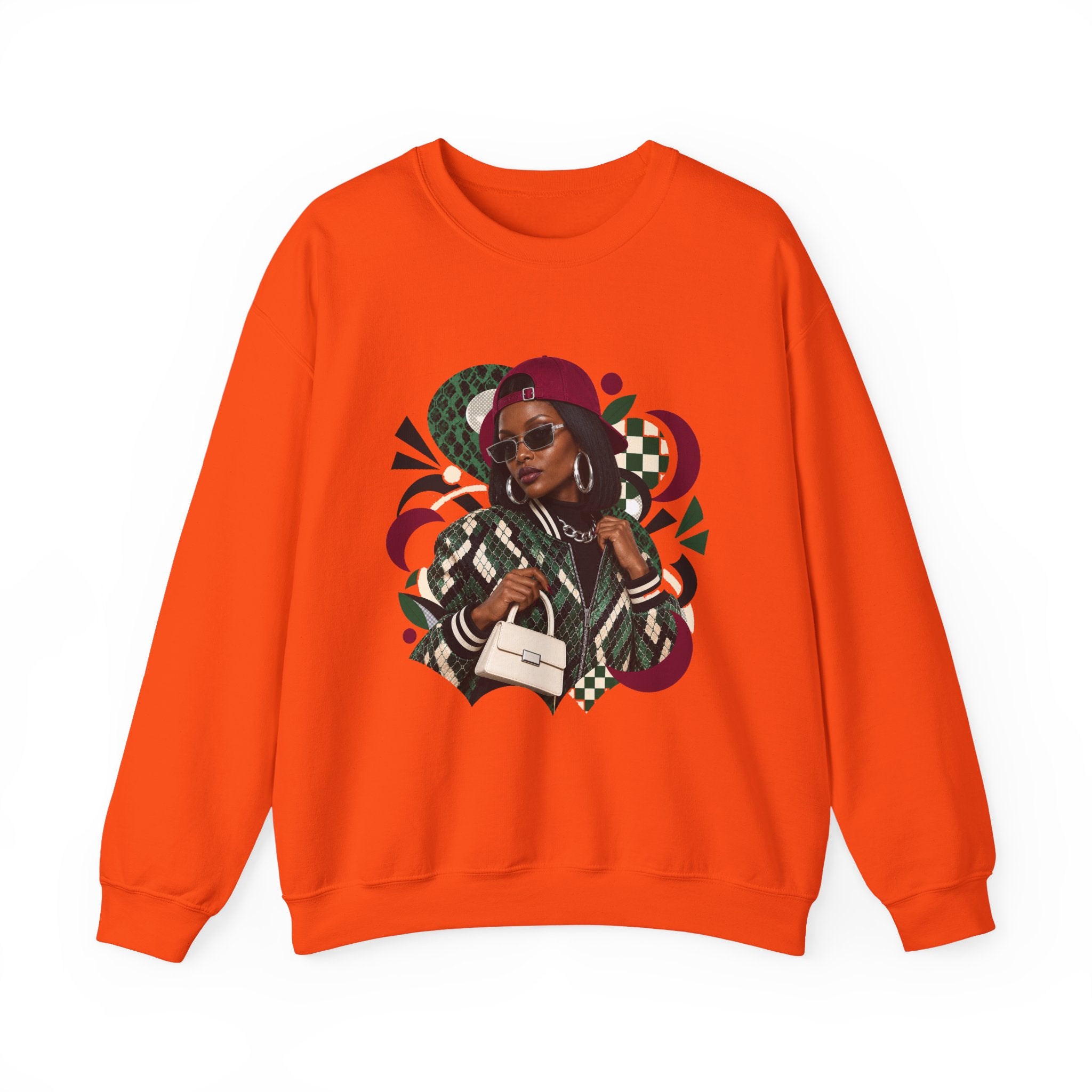 Emerald Snakeback Women's Graphic Sweatshirt