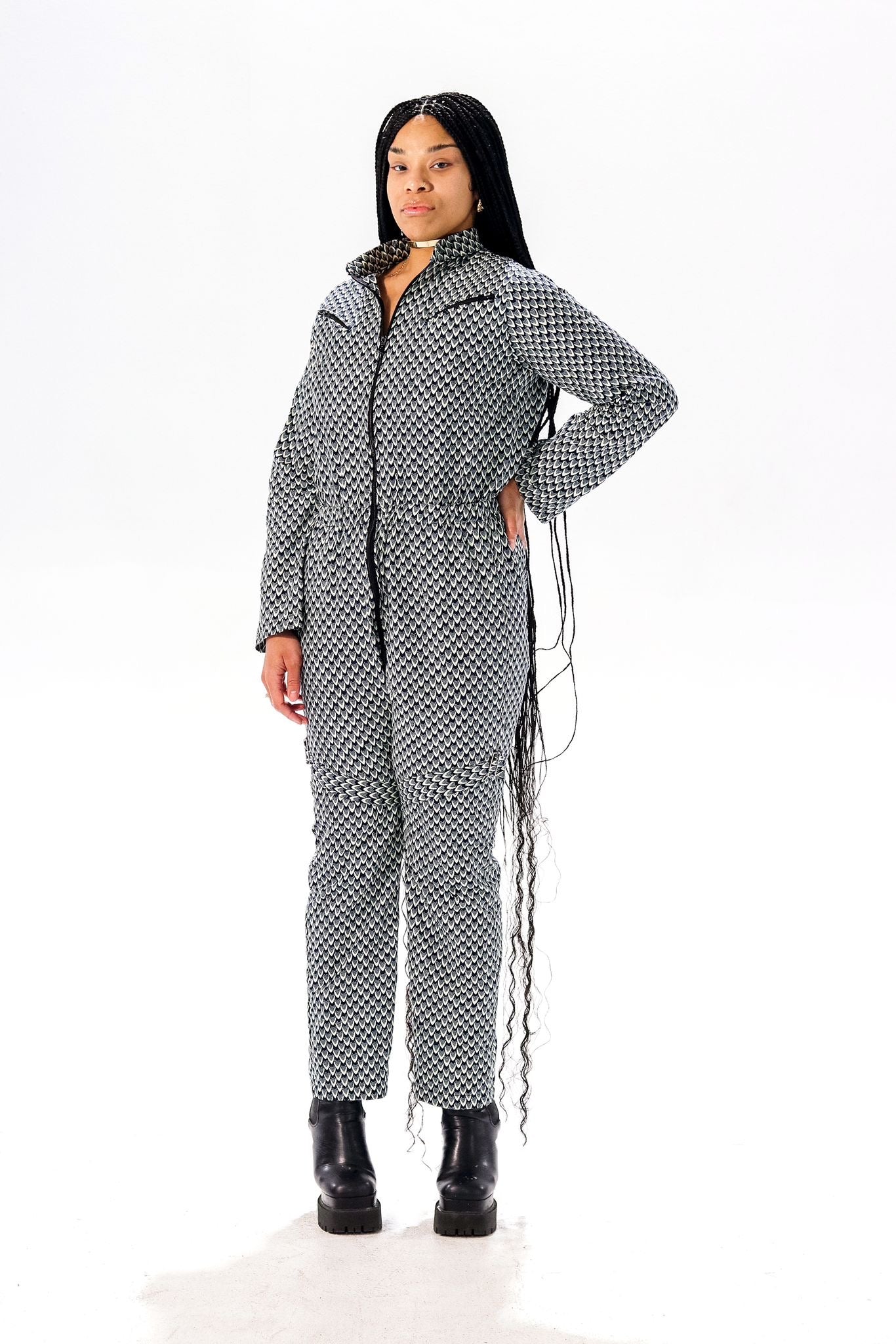Oru Print Unisex Romper – Bold & Stylish