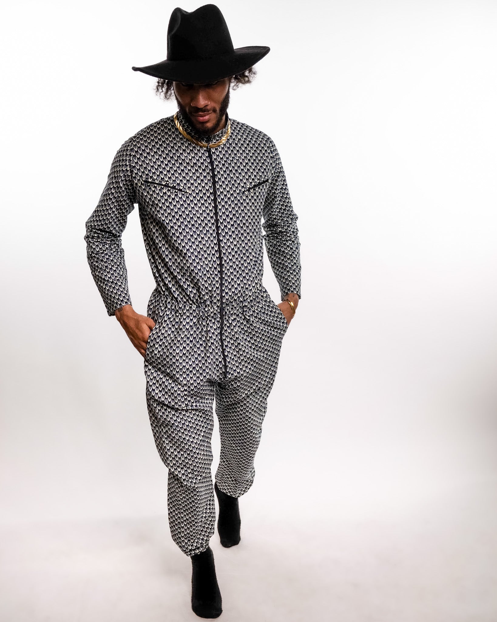 Oru Print Unisex Romper – Bold & Stylish