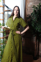 Nonye Kaftan Dress with Belt