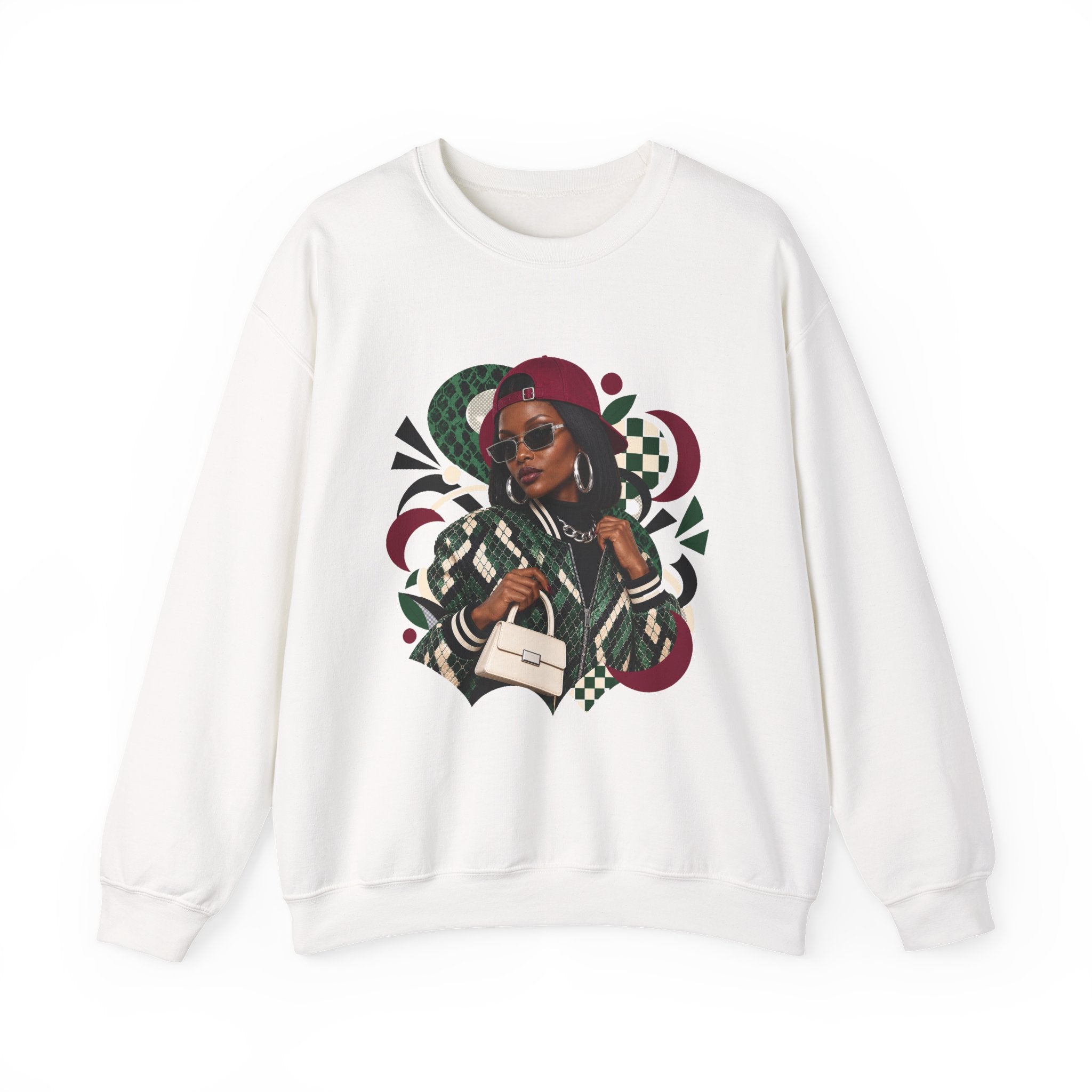 Emerald Snakeback Women's Graphic Sweatshirt