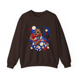 Retro Pop Art Portrait Sweatshirt