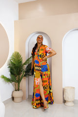 Adalue Silk Ankara Kaftan