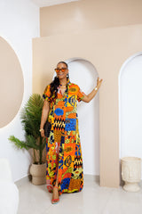 Adalue Silk Ankara Kaftan