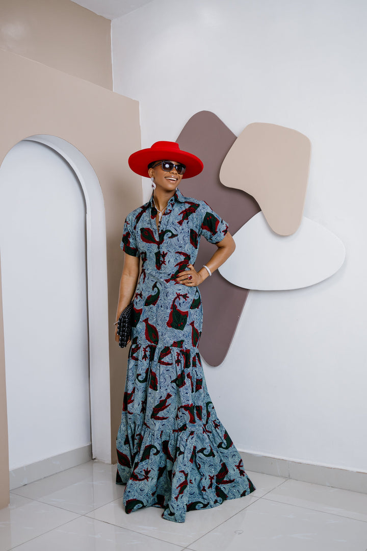modern african maxi dresses African Print Maxi Dresses