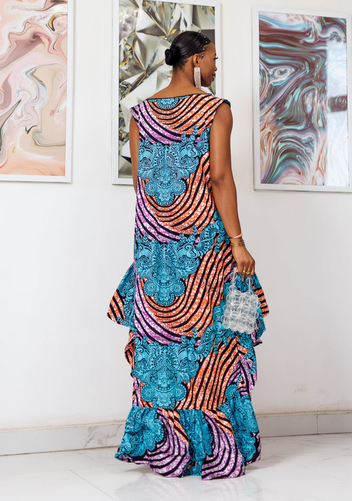 Agbaya Ruffle Dress