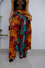 Akakpo Patchwork Pants Skirt
