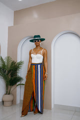 Akuluuno Patchwork Pants Skirt