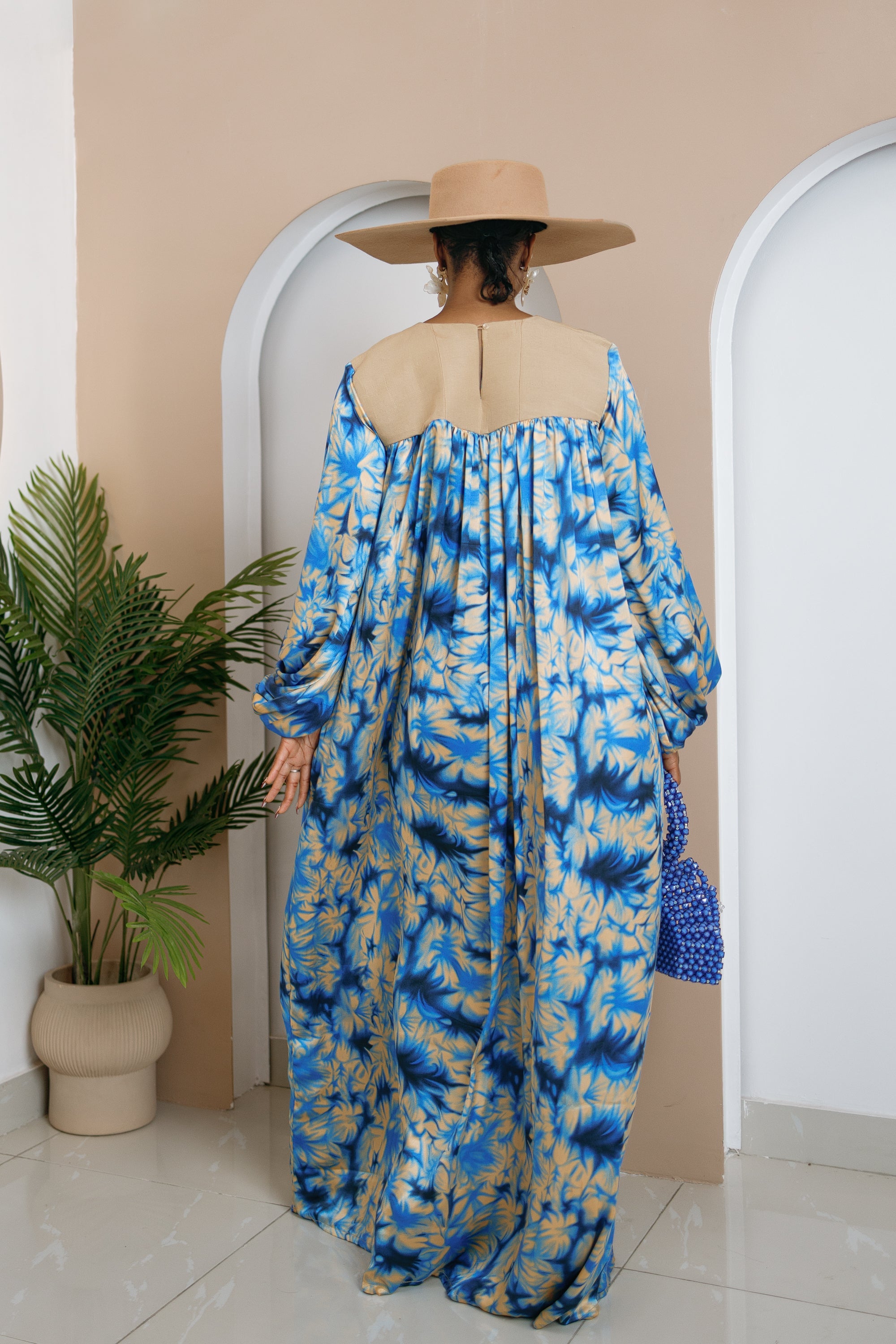 Chikosolu Silk & Aso Oke Dress