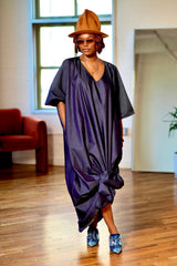 Uza Denim Kaftan Dress