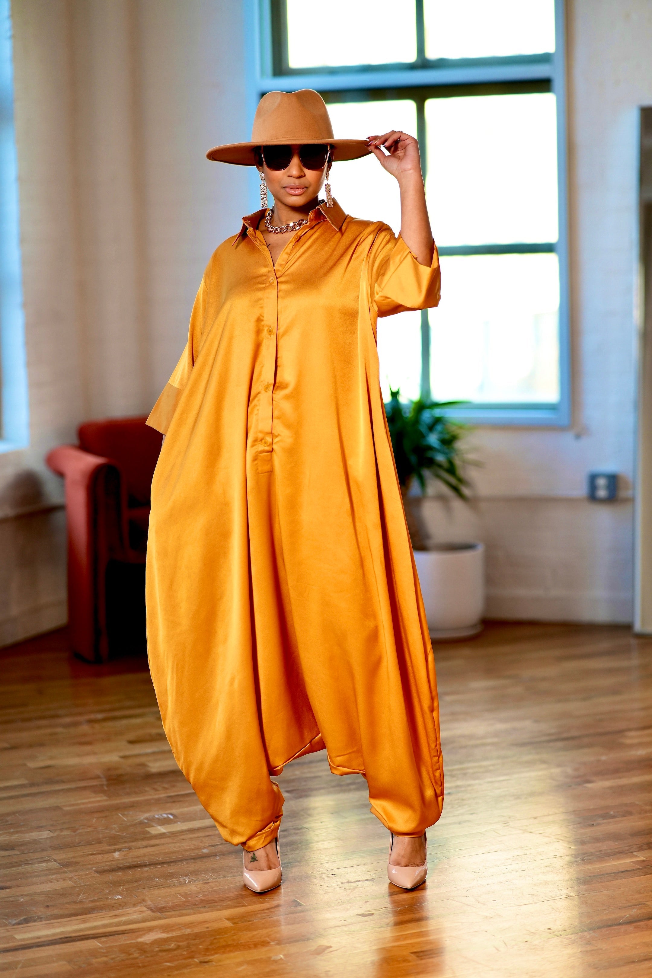 Kuma Gold Romper