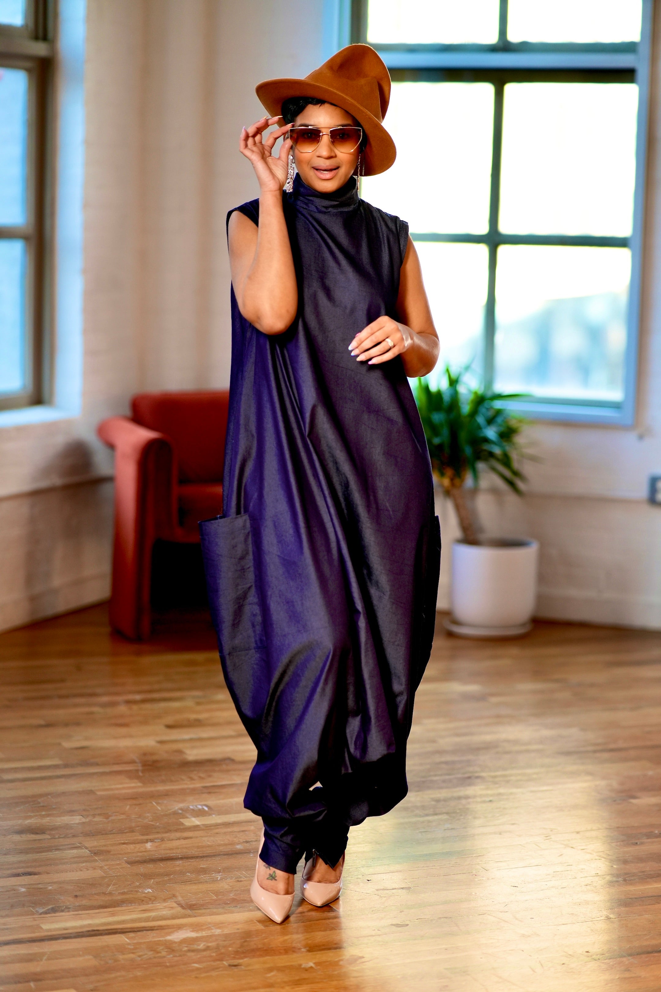 Oji Denim Romper