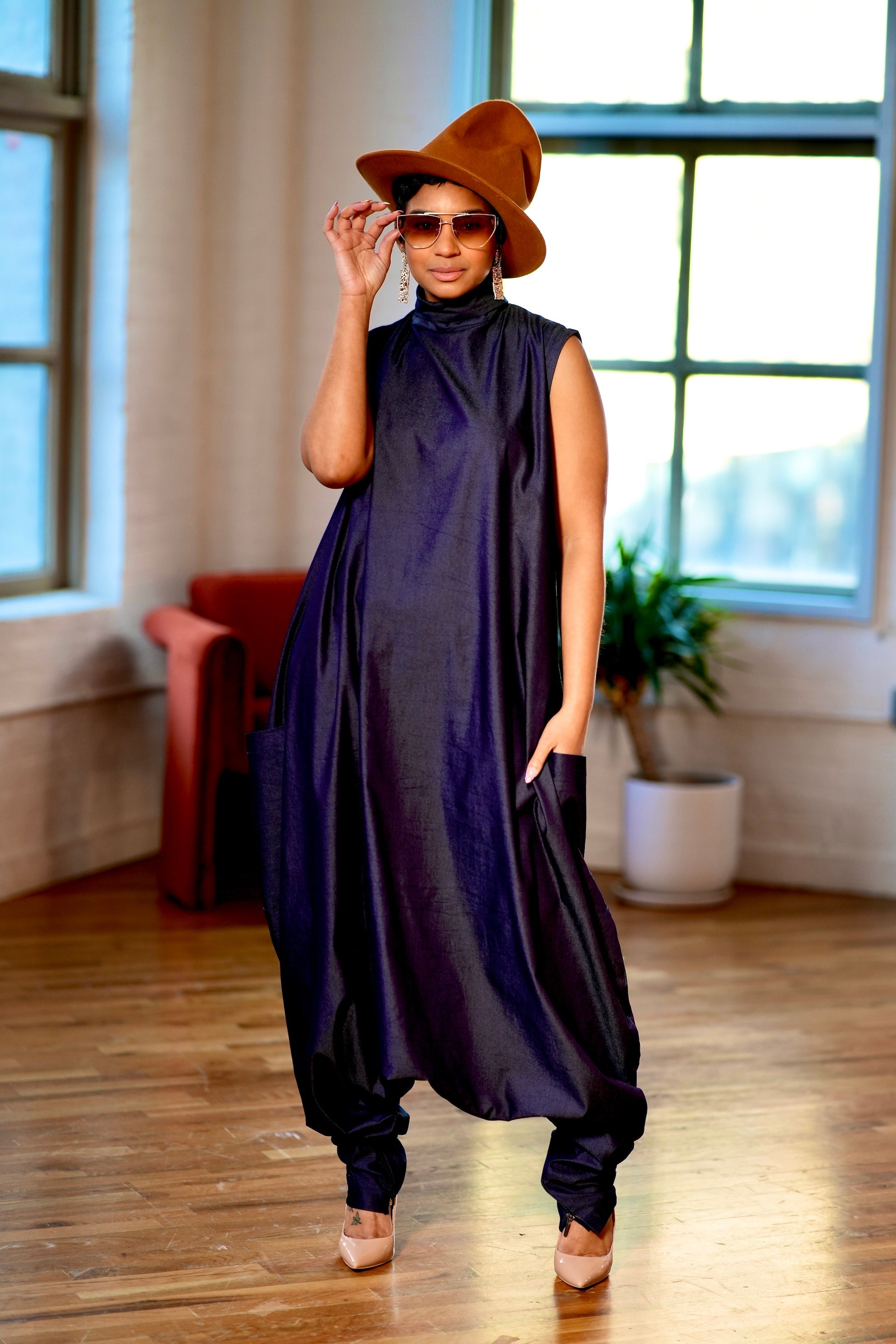 Oji Denim Romper