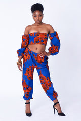 Ijo Customisable Ankara Dancing Outfit (Two-Piece Set)
