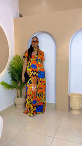 Adalue Silk Ankara Kaftan