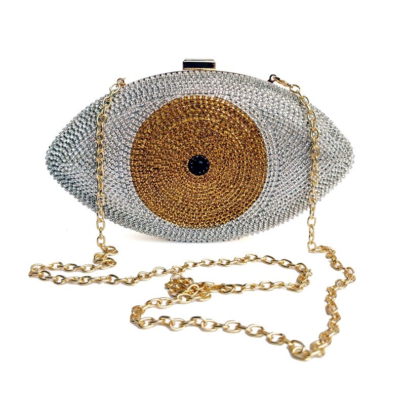 Eye-Shaped Handbag