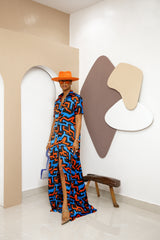 Enyiada Silk Ankara Kaftan