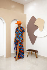 Enyiada Silk Ankara Kaftan