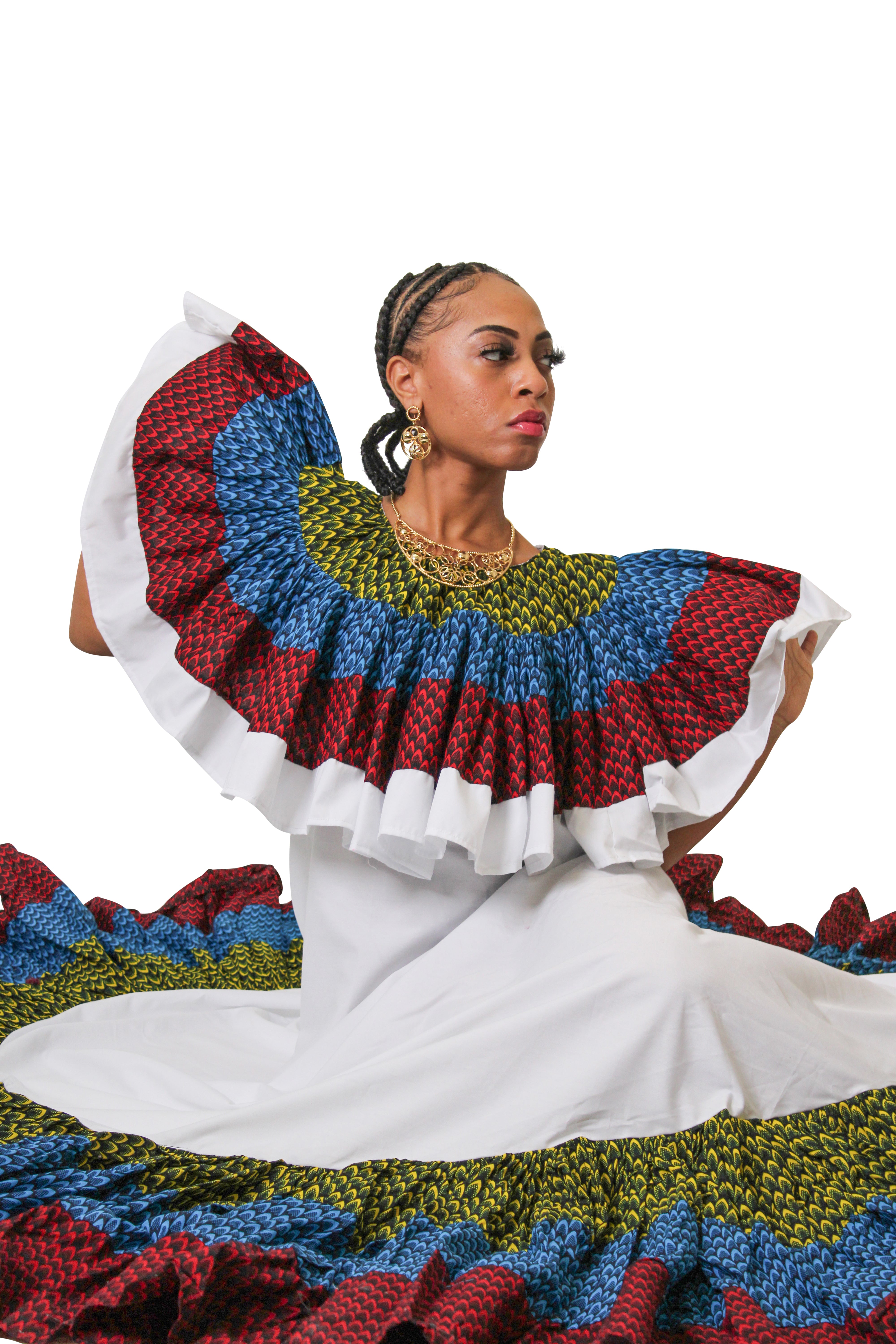 Ighiligi Ruffle Dancing Dress