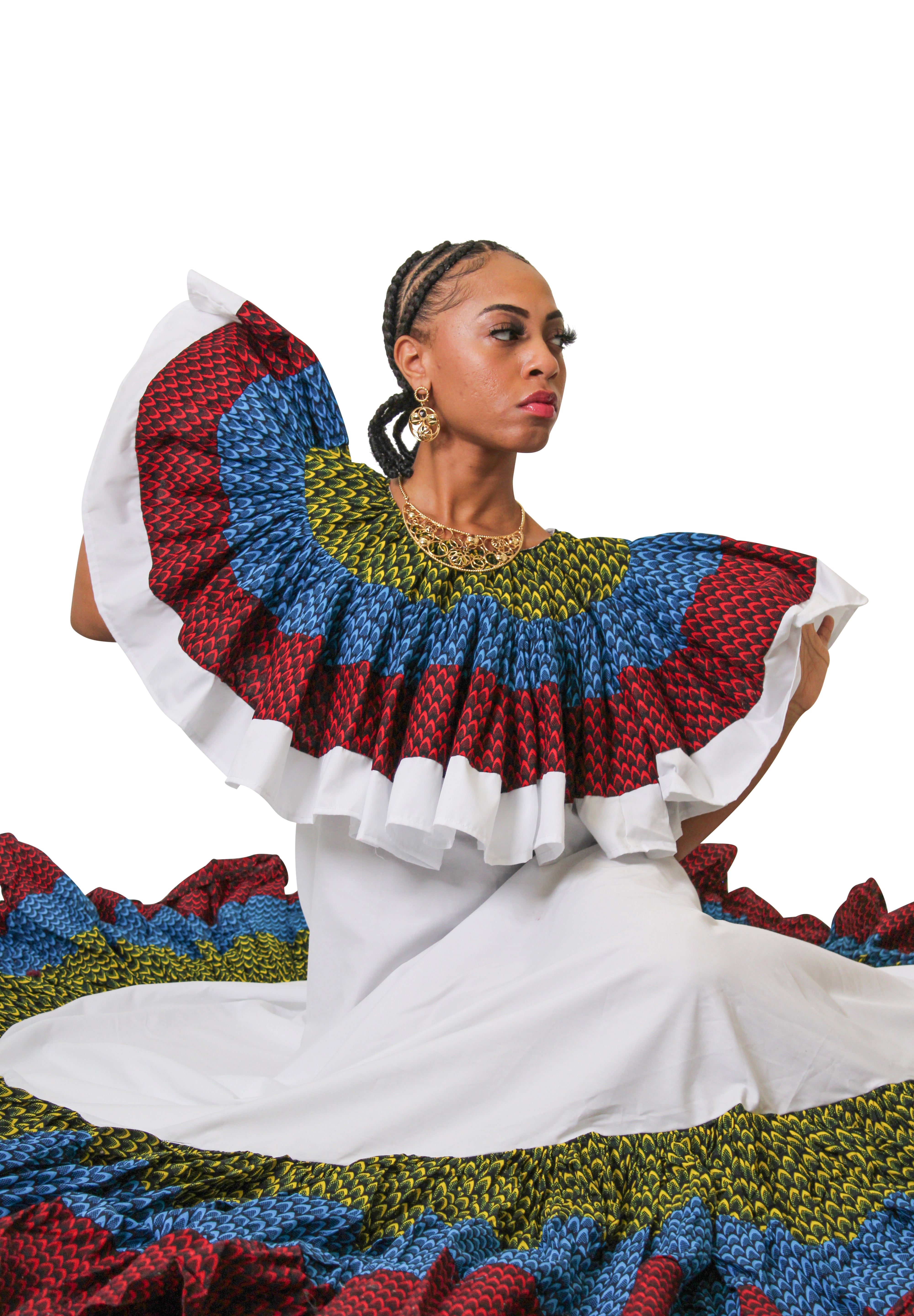 Ehuru Ruffle Dancing Dress